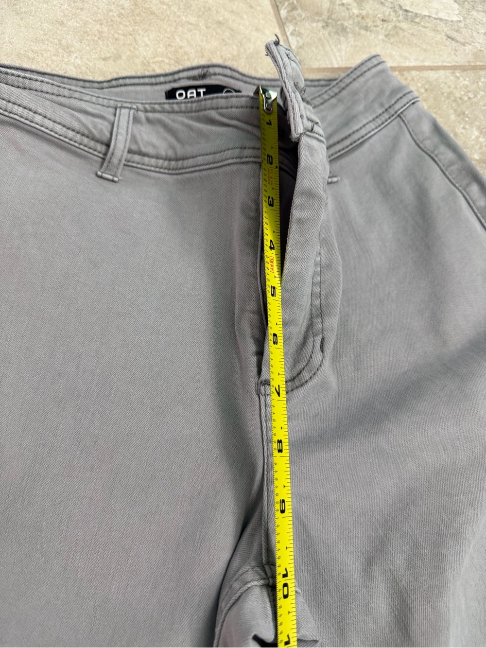 OAT New York Gray Wide Leg Pants - Picture 5 of 9